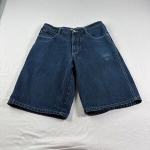 Vintage Southpole Jean Shorts Mens Size 34 Blue Denim Jorts Baggy Skater Y2K